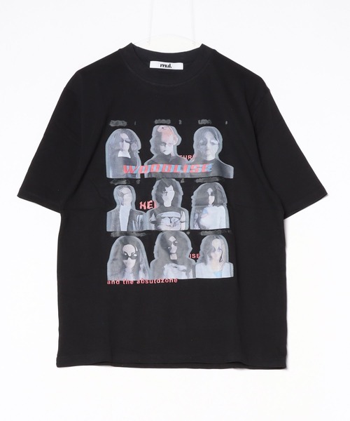 mul.（ムル）の「TEE　ランプリントTシャツ（Tシャツ/カットソー・レディース・ブラック/グレー・FREE）」の9枚目の写真