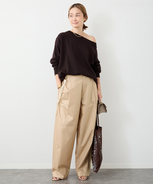 Relax オフショルダーニット（ニット/セーター）｜Deuxieme Classe