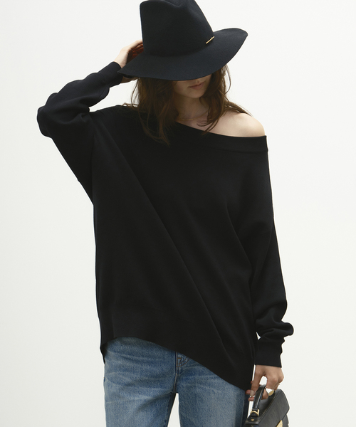 Relax オフショルダーニット（ニット/セーター）｜Deuxieme Classe