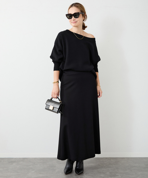 Relax オフショルダーニット（ニット/セーター）｜Deuxieme Classe