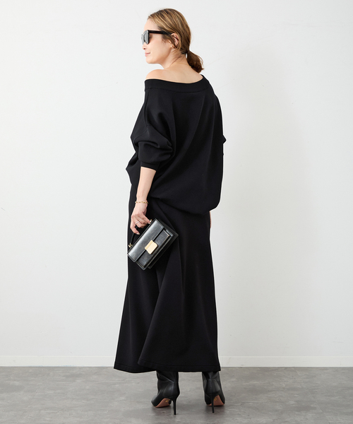 Relax オフショルダーニット（ニット/セーター）｜Deuxieme