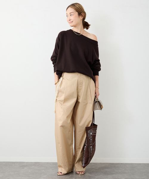 Relax オフショルダーニット（ニット/セーター）｜Deuxieme Classe