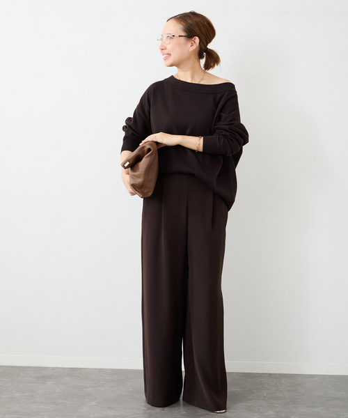 Relax オフショルダーニット（ニット/セーター）｜Deuxieme Classe