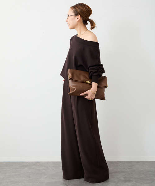 Relax オフショルダーニット（ニット/セーター）｜Deuxieme Classe