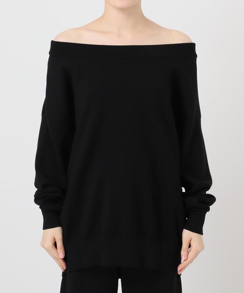 Relax オフショルダーニット（ニット/セーター）｜Deuxieme