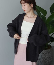 earth music&ecology | マットモールカーディガン(カーディガン/ボレロ)