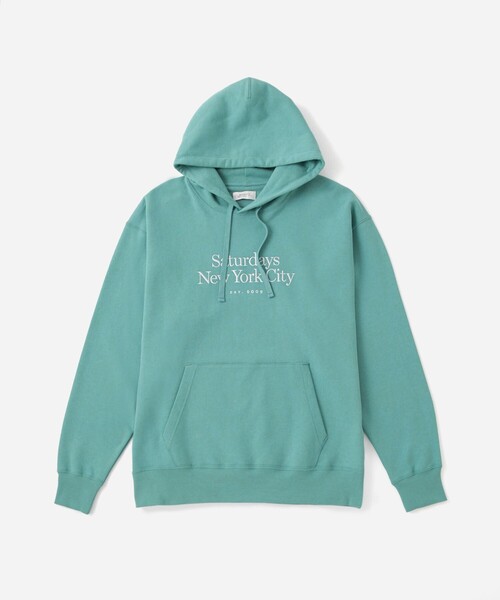 Saturdays NYC（サタデーズ ニューヨークシティ ）の「Ditch Miller Standard Hoodie（パーカー・メンズ・ダークブラウン/ブラック/ターコイズブルー・X-SMALL/XL/M/XXL/S/L）」の5枚目の写真