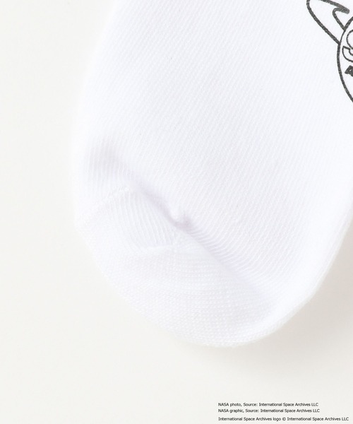 LOWRYS FARM（ローリーズファーム）の「ＮＡＳＡロゴソックス　 592373（ソックス/靴下・キッズ・オフホワイト/ブルー/レッド・LARGE/X-LARGE）」の12枚目の写真