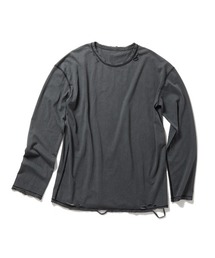 PERVERZE Open Sweat Shirts BLACK パーバーズ 黒 PERVERZE Open Sweat Shirts BLACK パーバーズ 黒
