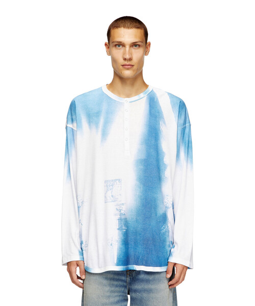 DIESEL｜ディーゼルのTシャツ/カットソー（ヘンリーネック）通販