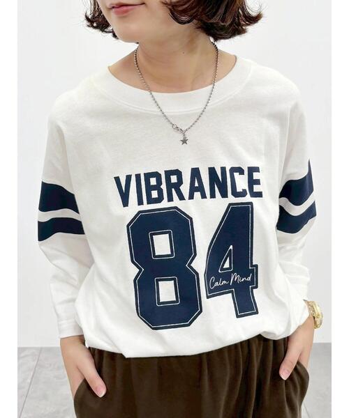 SM2（エスエムツー）の「[接触冷感]ナンバリングプリントTシャツ（Tシャツ/カットソー・レディース・グリーン/オフホワイト/クリーム/チャコールグレー・F）」の15枚目の写真