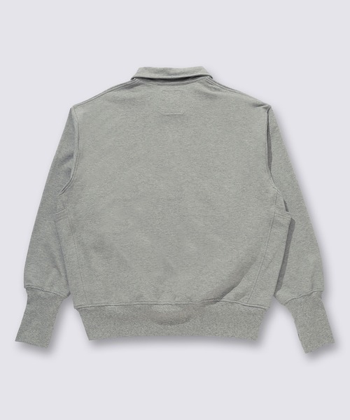 VANS(バンズ)の「HARAJUKU PUNK ハーフジップ スウェットシャツ / Half Zip Sweat Shirts Grey Hea VN000KF3GRH1(シャツ/ブラウス・メンズ・ブラック・LARGE)」の2枚目の写真
