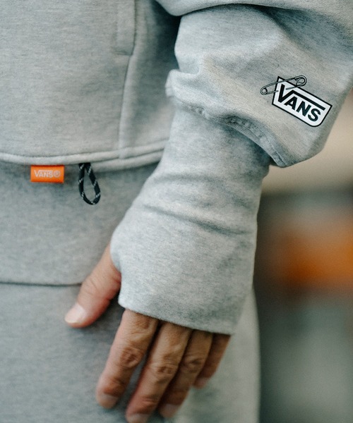 VANS(バンズ)の「HARAJUKU PUNK ハーフジップ スウェットシャツ / Half Zip Sweat Shirts Grey Hea VN000KF3GRH1(シャツ/ブラウス・メンズ・ブラック・LARGE)」の7枚目の写真