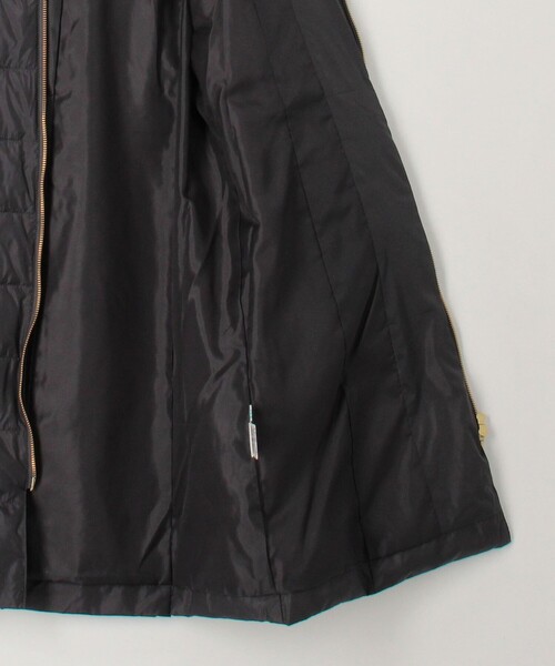 MICO COULIER（ミコクリエ）の「《撥水》高密度タフタ×フェイクファーロングコート（ダウンジャケット/コート・レディース・ブラウン/ブラック/チャコールグレー・38）」の22枚目の写真