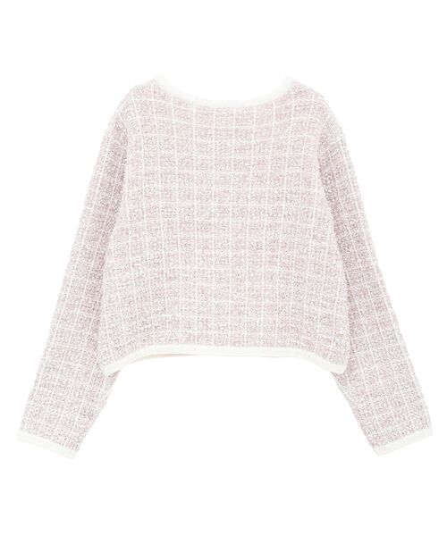 ツイードニットカーディガン（カーディガン/ボレロ）｜Maison de FLEUR