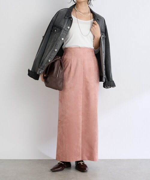 RIVE DROITE（リヴドロワ）の「【リバイバル/新色追加】バレリーナネックカットソー（Tシャツ/カットソー・レディース・オフホワイト/チャコールグレー・FREE）」の3枚目の写真