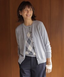 J.PRESS（ジェイプレス）の「アーガイル ツイン ニット（アンサンブル）」