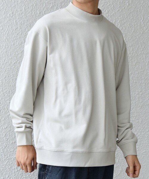 セール】SHIPS any: 〈洗濯機可能〉SOLOTEX(R) モックネック