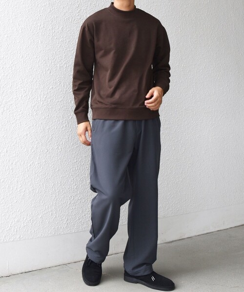 【値下げ交渉⭕️】20th Anniversary 特別展 スウェット セール】SHIPS any: 〈洗濯機可能〉SOLOTEX(R) モックネック