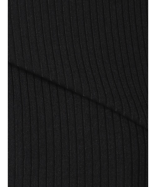 SUIT SQUARE（スーツスクエア）の「ハイネックリブニット 長袖 ハンドウォッシュ ドライレーヨン 無地（ニット/セーター・レディース・ブラック系/グリーン系/ベージュ系/ブラウン系・38(9号)）」の7枚目の写真