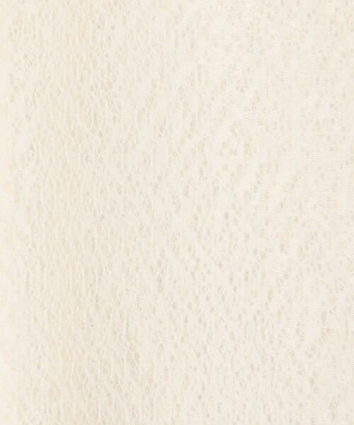 MICO COULIER（ミコクリエ）の「フラフィレース2WAYプルオーバーブラウス（Tシャツ/カットソー・レディース・ブラック/キナリ・38）」の21枚目の写真