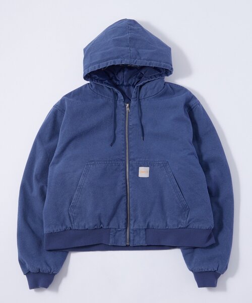 WHO'S WHO gallery（フーズフーギャラリー）の「KOOKYNダック中綿フードブルゾン（ブルゾン・メンズ・ブラック/ネイビー/サンドベージュ・SMALL/MEDIUM）」の3枚目の写真