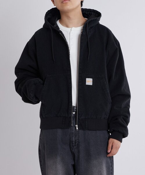 WHO'S WHO gallery（フーズフーギャラリー）の「KOOKYNダック中綿フードブルゾン（ブルゾン・メンズ・ブラック/ネイビー/サンドベージュ・SMALL/MEDIUM）」の5枚目の写真