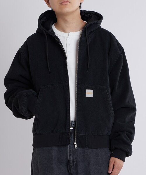 WHO'S WHO gallery（フーズフーギャラリー）の「KOOKYNダック中綿フードブルゾン（ブルゾン・メンズ・ブラック/ネイビー/サンドベージュ・SMALL/MEDIUM）」の6枚目の写真