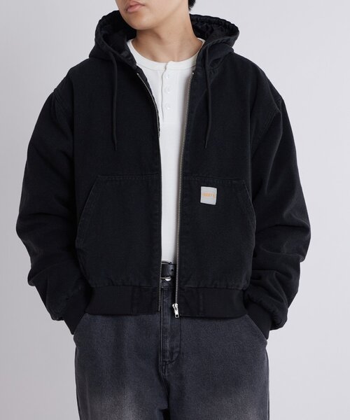 WHO'S WHO gallery（フーズフーギャラリー）の「KOOKYNダック中綿フードブルゾン（ブルゾン・メンズ・ブラック/ネイビー/サンドベージュ・SMALL/MEDIUM）」の7枚目の写真