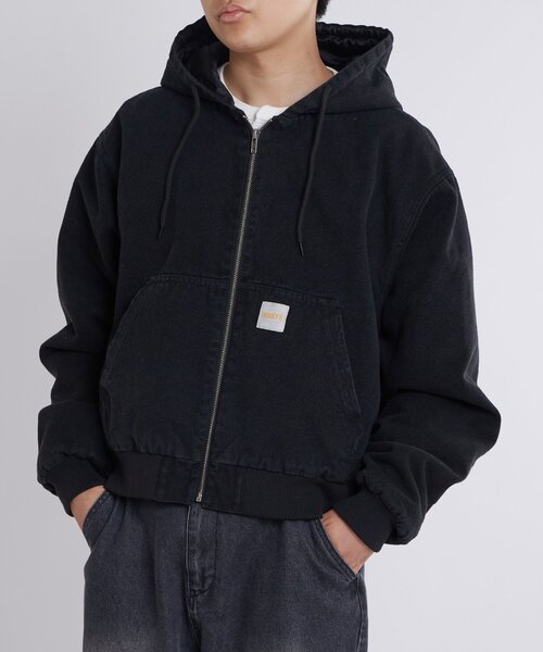 WHO'S WHO gallery（フーズフーギャラリー）の「KOOKYNダック中綿フードブルゾン（ブルゾン・メンズ・ブラック/ネイビー/サンドベージュ・SMALL/MEDIUM）」の9枚目の写真