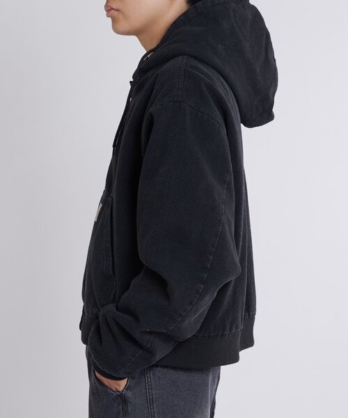 WHO'S WHO gallery（フーズフーギャラリー）の「KOOKYNダック中綿フードブルゾン（ブルゾン・メンズ・ブラック/ネイビー/サンドベージュ・SMALL/MEDIUM）」の11枚目の写真