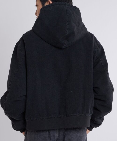 WHO'S WHO gallery（フーズフーギャラリー）の「KOOKYNダック中綿フードブルゾン（ブルゾン・メンズ・ブラック/ネイビー/サンドベージュ・SMALL/MEDIUM）」の12枚目の写真