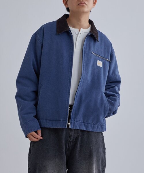 WHO'S WHO gallery（フーズフーギャラリー）の「KOOKYNダック中綿フードブルゾン（ブルゾン・メンズ・ブラック/ネイビー/サンドベージュ・SMALL/MEDIUM）」の16枚目の写真