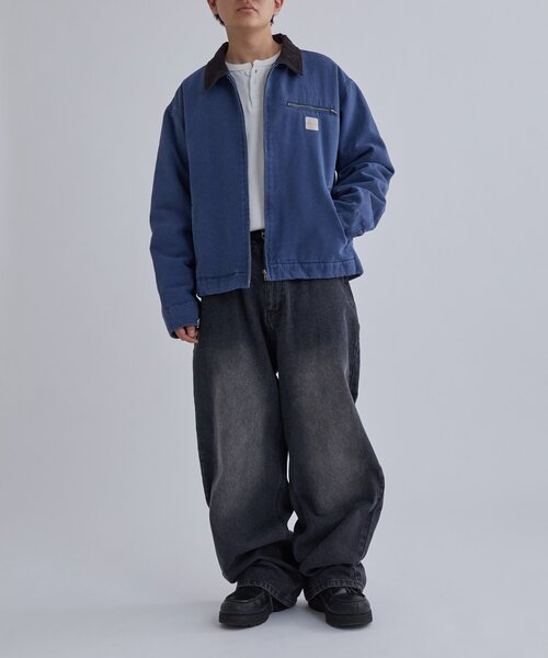 WHO'S WHO gallery（フーズフーギャラリー）の「KOOKYNダック中綿フードブルゾン（ブルゾン・メンズ・ブラック/ネイビー/サンドベージュ・SMALL/MEDIUM）」の18枚目の写真