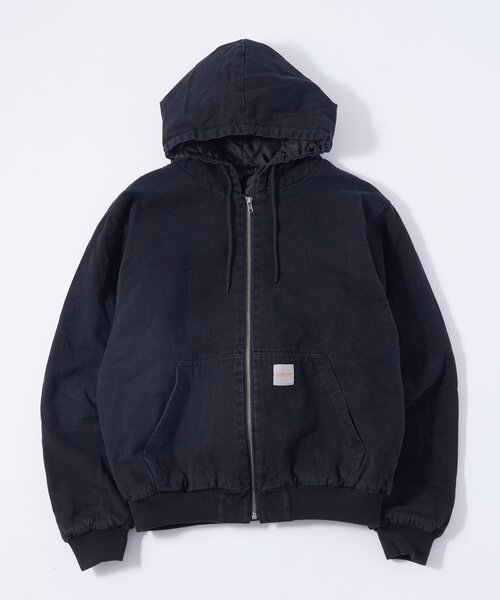 WHO'S WHO gallery（フーズフーギャラリー）の「KOOKYNダック中綿フードブルゾン（ブルゾン・メンズ・ブラック/ネイビー/サンドベージュ・SMALL/MEDIUM）」の4枚目の写真