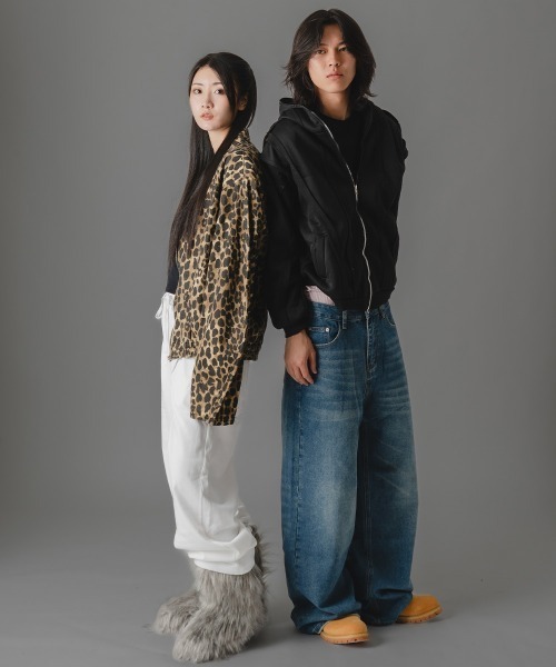 there is nothing（ゼアイズナッシング）の「アイレットフーディジップアップジャケット（パーカー・メンズ・ブラック・MEDIUM/LARGE/X-LARGE）」の15枚目の写真