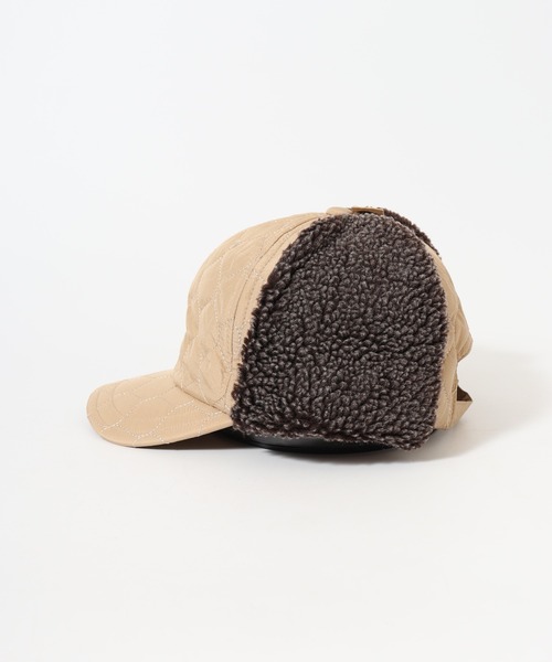 Sense of Grace（センスオブグレース）の「オリジナルキルト生地　フライトキャップ（キャップ・メンズ・グレー/ブラック/ベージュ/カーキオリーブ・FREE）」の11枚目の写真