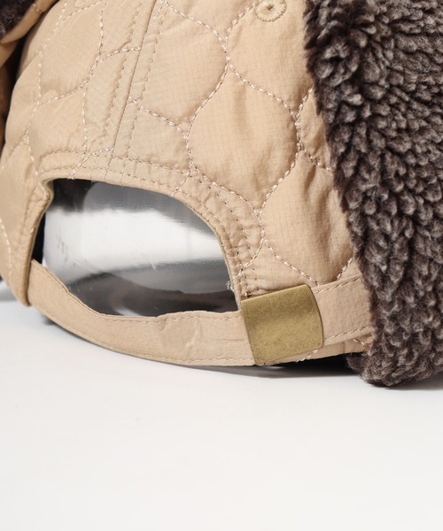 Sense of Grace（センスオブグレース）の「オリジナルキルト生地　フライトキャップ（キャップ・メンズ・グレー/ブラック/ベージュ/カーキオリーブ・FREE）」の15枚目の写真