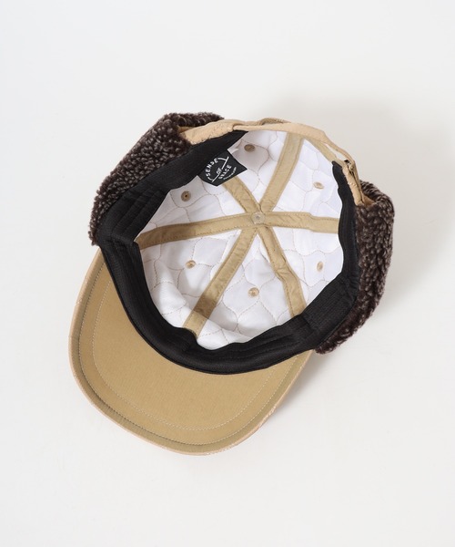 Sense of Grace（センスオブグレース）の「オリジナルキルト生地　フライトキャップ（キャップ・メンズ・グレー/ブラック/ベージュ/カーキオリーブ・FREE）」の17枚目の写真