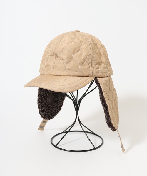 Sense of Grace（センスオブグレース）の「オリジナルキルト生地　フライトキャップ（キャップ・メンズ・グレー/ブラック/ベージュ/カーキオリーブ・FREE）」の18枚目の写真