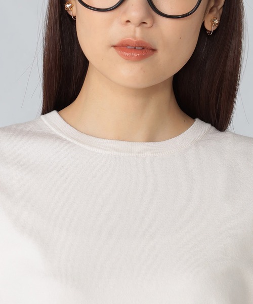 GALLORIA（ギャローリア）の「マシンウォッシャブル　袖プリーツニット（ニット/セーター・レディース・ロイヤルブルー/ネイビー/ライトベージュ・LL/L/M/S）」の6枚目の写真