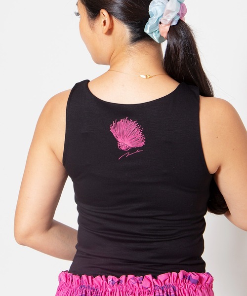 Maunaloa(マウナロア)の「【Maunaloa】レフアサーモブラタンクトップ(タンクトップ・レディース・ブラック/ネイビー・XL/M/L)」の2枚目の写真