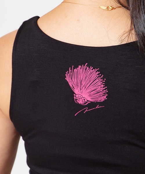 Maunaloa(マウナロア)の「【Maunaloa】レフアサーモブラタンクトップ(タンクトップ・レディース・ブラック/ネイビー・XL/M/L)」の5枚目の写真