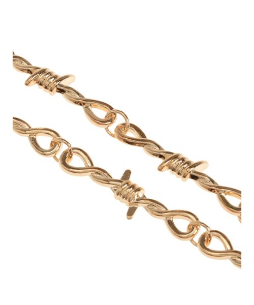 jouetie（ジュエティ）の「ワイヤーライクハートネックレス（ネックレス・レディース・シルバー/ゴールド・FREE）」の5枚目の写真