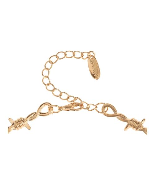 jouetie（ジュエティ）の「ワイヤーライクハートネックレス（ネックレス・レディース・シルバー/ゴールド・FREE）」の6枚目の写真