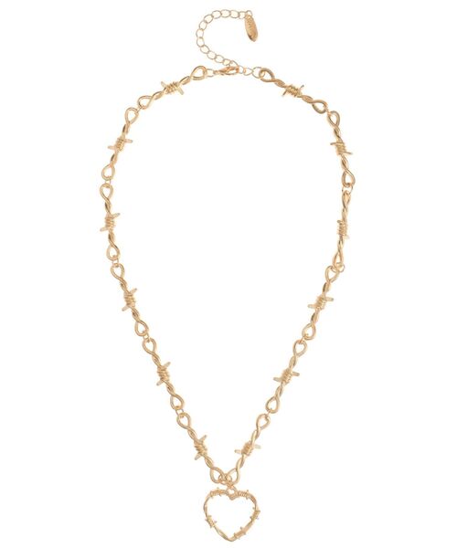 jouetie（ジュエティ）の「ワイヤーライクハートネックレス（ネックレス・レディース・シルバー/ゴールド・FREE）」の9枚目の写真