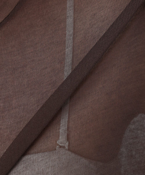 IENA LA BOUCLE（イエナラブークル）の「《追加》IENA LA BOUCLE水撚りガスフライスタートルプルオーバー（Tシャツ/カットソー・レディース・ブラック/ホワイト/ブラウン/サックスブルー/ピンク・FREE）」の13枚目の写真