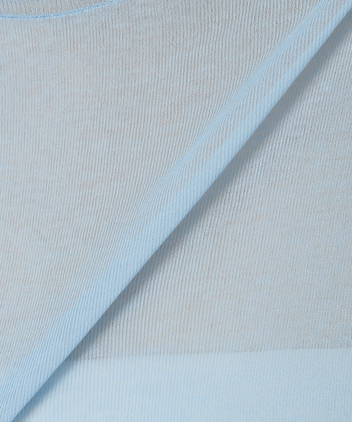 IENA LA BOUCLE（イエナラブークル）の「《追加》IENA LA BOUCLE水撚りガスフライスタートルプルオーバー（Tシャツ/カットソー・レディース・ブラック/ホワイト/ブラウン/サックスブルー/ピンク・FREE）」の19枚目の写真