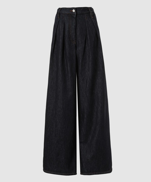 DRIES VAN NOTEN(ドリスヴァンノッテン)の「PAMPLONA DEN 2381 W.W.PANTS(デニムパンツ・レディース・インディゴブルー・XS/S)」の1枚目の写真