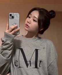 MUCENT（ムセント）の「◇MUCENT◇ブランド直輸入正規品/MUCENT ビッグロゴ ルーズフィット MTM BIG LOGO LOOSE FIT MTM（スウェット）」